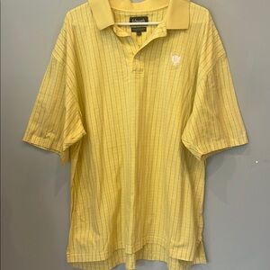 Yellow Polo Shirt men’s xxl vintage